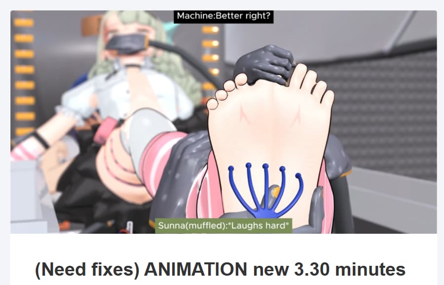 最新Pastatickle (Need fixes) ANIMATION